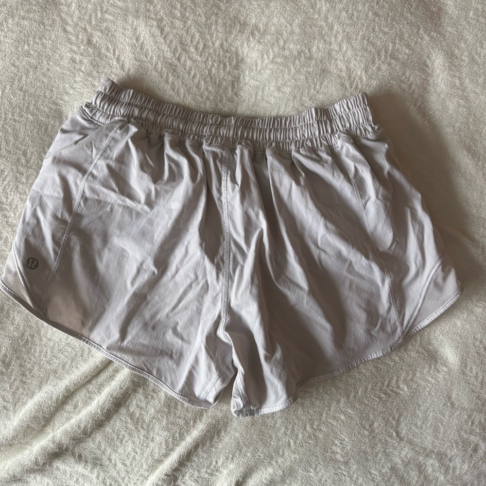 Lululemon White Hotty hot high-rise lined shorts | 6 - Picture 2 of 4